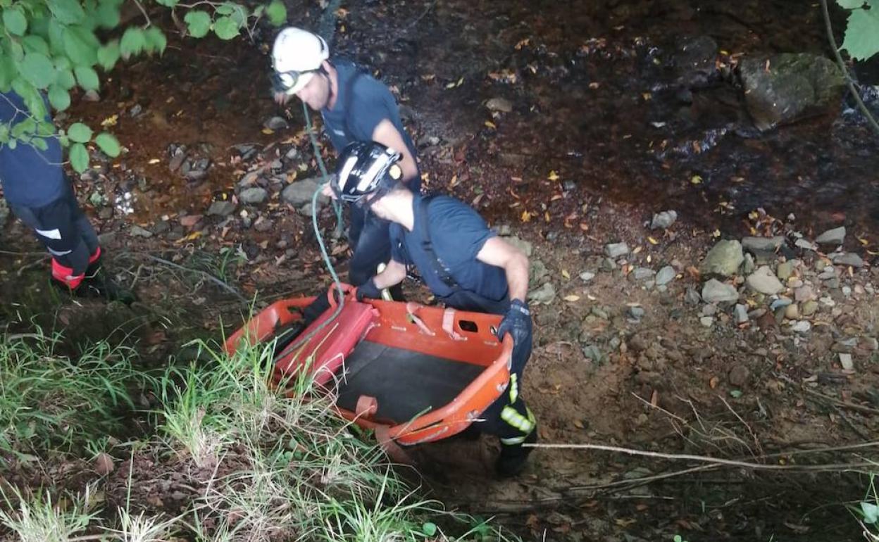 Fallece un hombre en Gijón tras caer al río Pinzales El Comercio